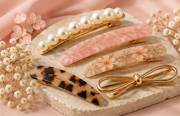 FLEURASHA Barrettes collection